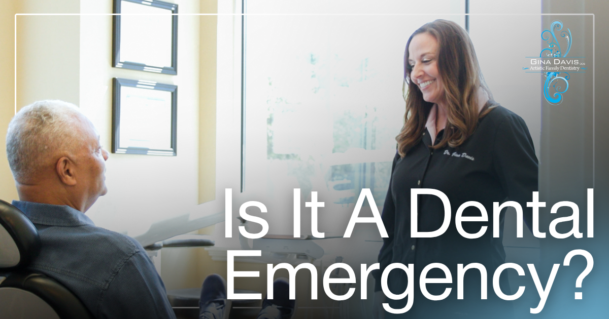 Is it a Dental Emergency? Doctor smiling at patient in chair