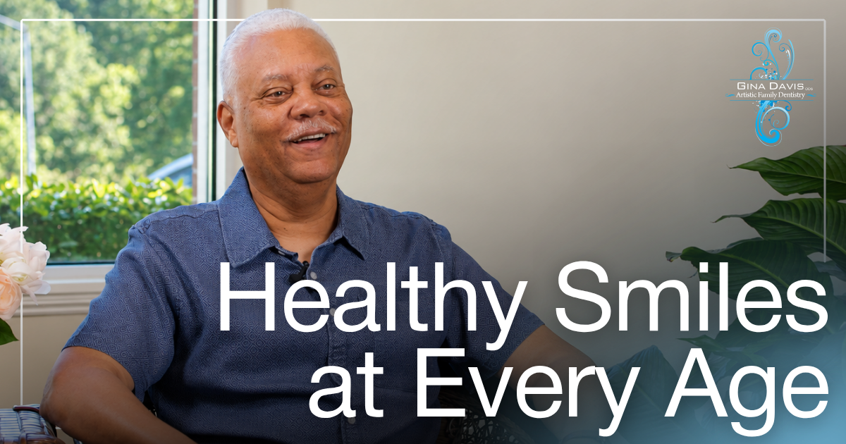 Healthy Smiles at Every Age man smiling