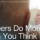man smiling in mirror
